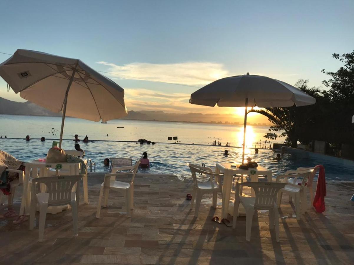 Apartamento Pe Na Areia Frente Para O Mar E Piscina Na Prainha Caraguatatuba Kültér fotó